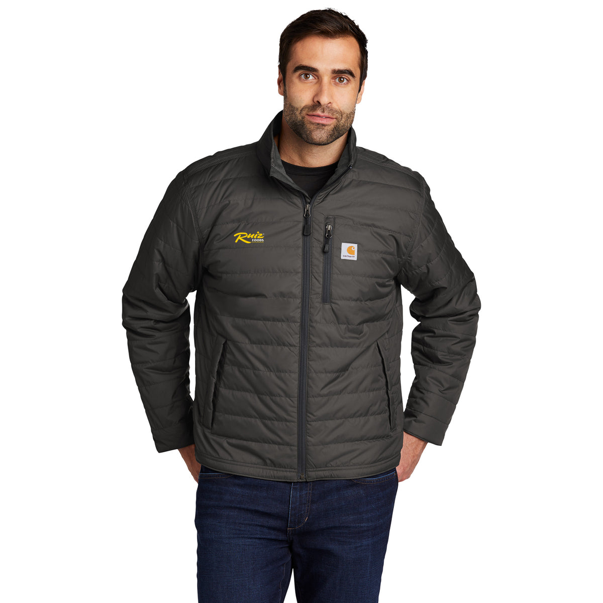 Carhartt ® Gilliam Jacket with Ruiz Foods Logo Embroidered on Right Ch