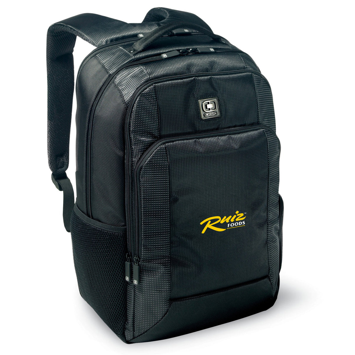 OGIO Black Roamer Pack with Ruiz Foods Logo Embroidery Ruiz Foods Logo Shop