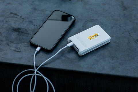 AMPX 6000mAh POWERBANK with Ruiz Foods Logo