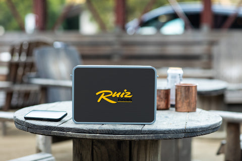 JOUNCER 80W SPEAKER with Ruiz Foods Logo