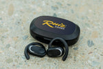 AEROTUNES Ear Headphones with Ruiz Foods Logo