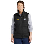 Carhartt® Women’s Gilliam Vest with Ruiz Foods Logo Embroidered on Right Chest