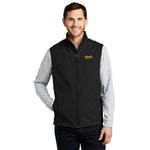 Men's Core Soft Shell Vest with Ruiz Foods Logo Embroidered on Left Chest