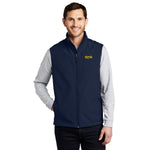 Men's Core Soft Shell Vest with Ruiz Foods Logo Embroidered on Left Chest