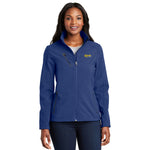 Ladies' Welded Soft Shell Jacket with Ruiz Foods Logo Embroidered on Left Chest