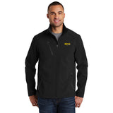 Men's Welded Soft Shell Jacket with Ruiz Foods Logo Embroidered on Left Chest
