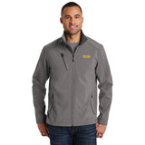Men's Welded Soft Shell Jacket with Ruiz Foods Logo Embroidered on Left Chest